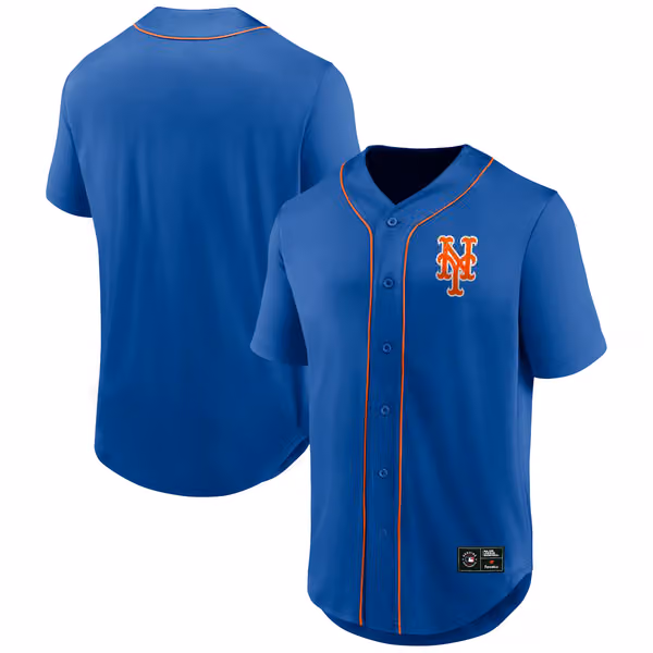New York Mets Fanatics Foundation MLB Fan Jersey Blue view 1