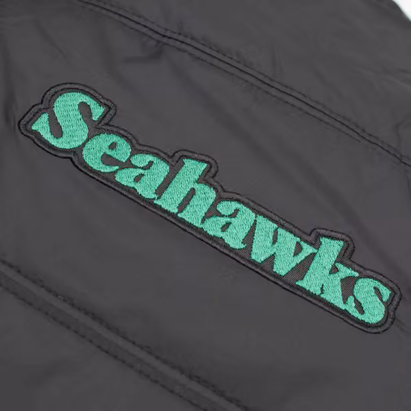 Seattle Seahawks Mitchell & Ness In The Clutch Puffer NFL Jacket view 3