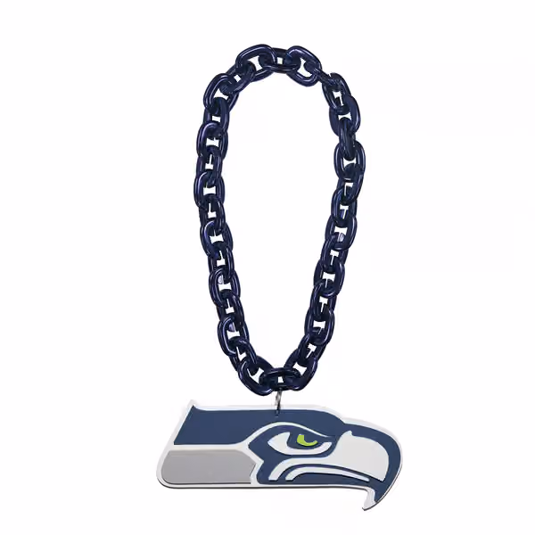 Seattle Seahawks Big Logo NFL Fan Chain view 1