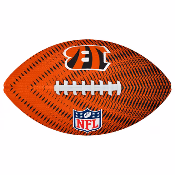 Cincinnati Bengals Tailgate Wilson NFL Junior Football view 3