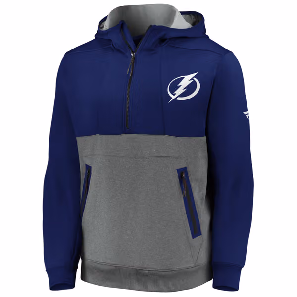 Tampa Bay Lightning NHL Fanatics Authentic Pro Travel & Training Tech Hoodie view 2