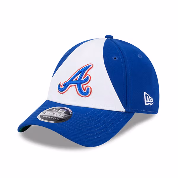 Atlanta Braves Official MLB City Connect New Era Stretch-Snap 9FORTY Cap product photo