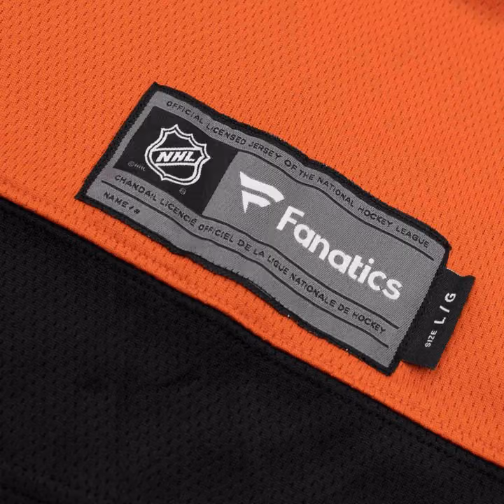 Philadelphia Flyers Breakaway NHL Jersey Home Orange view 5