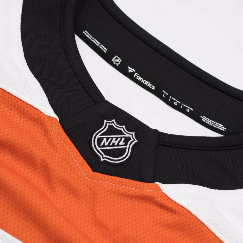 Philadelphia Flyers Breakaway NHL Jersey Home Orange view 4