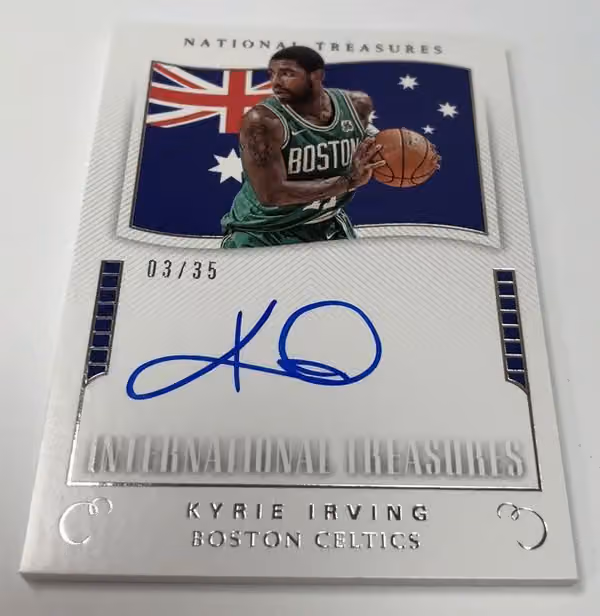 2017/18 Panini National Treasures Basketball Hobby Box NBA view 4