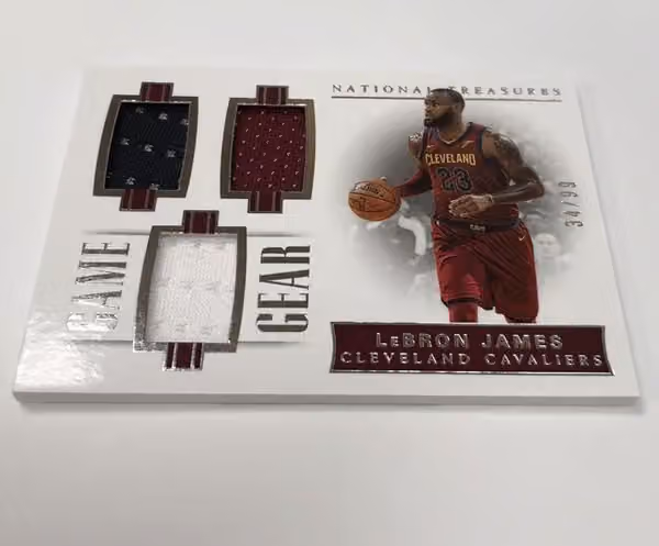 2017/18 Panini National Treasures Basketball Hobby Box NBA view 5