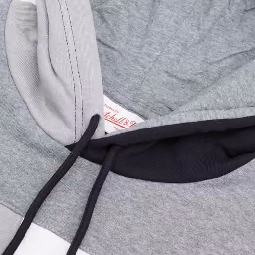 Las Vegas Raiders Mitchell & Ness Color Blocked NFL Fleece Hoodie view 5