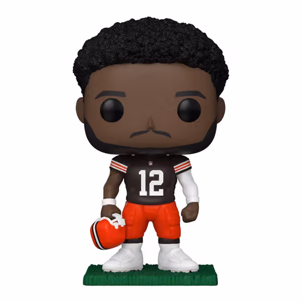 Funko POP! #336 Shedeur Sanders Cleveland Browns Vinyl NFL Figure view 2