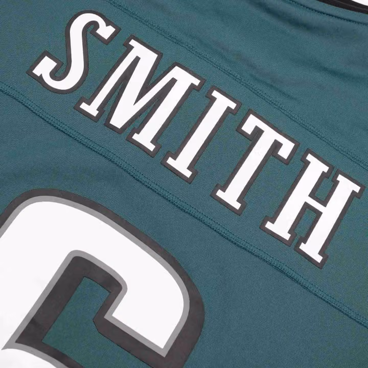 DeVonta Smith #6 Philadelphia Eagles Nike Game NFL Jersey Green (2025) view 4