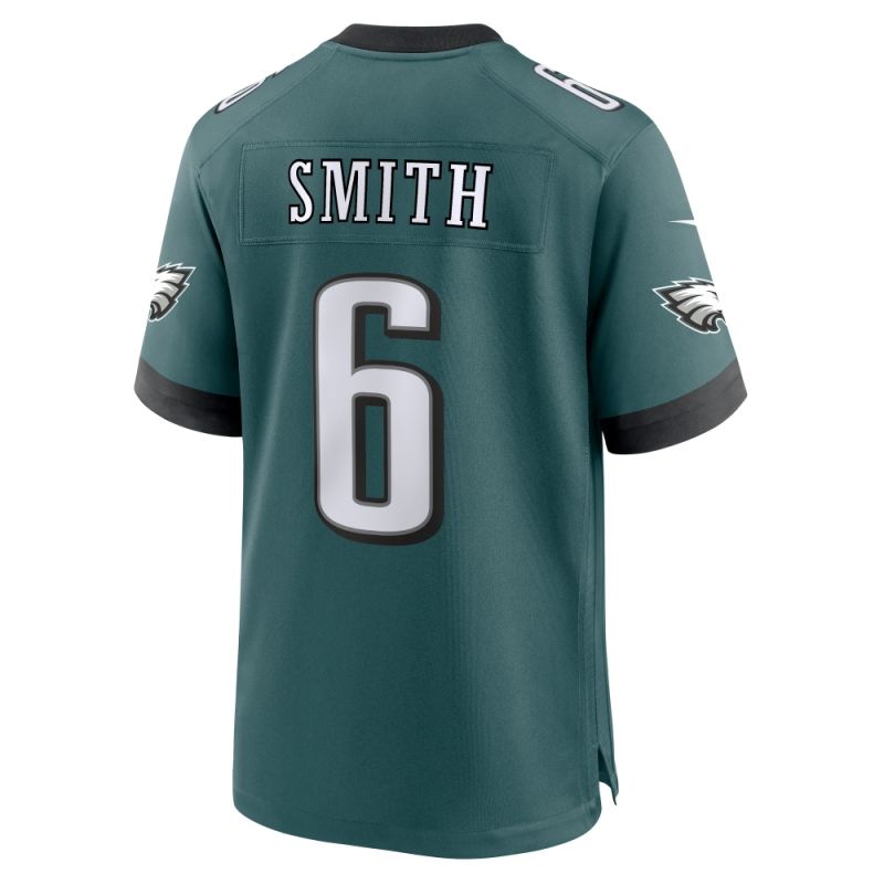 DeVonta Smith #6 Philadelphia Eagles Nike Game NFL Jersey Green (2025) view 2