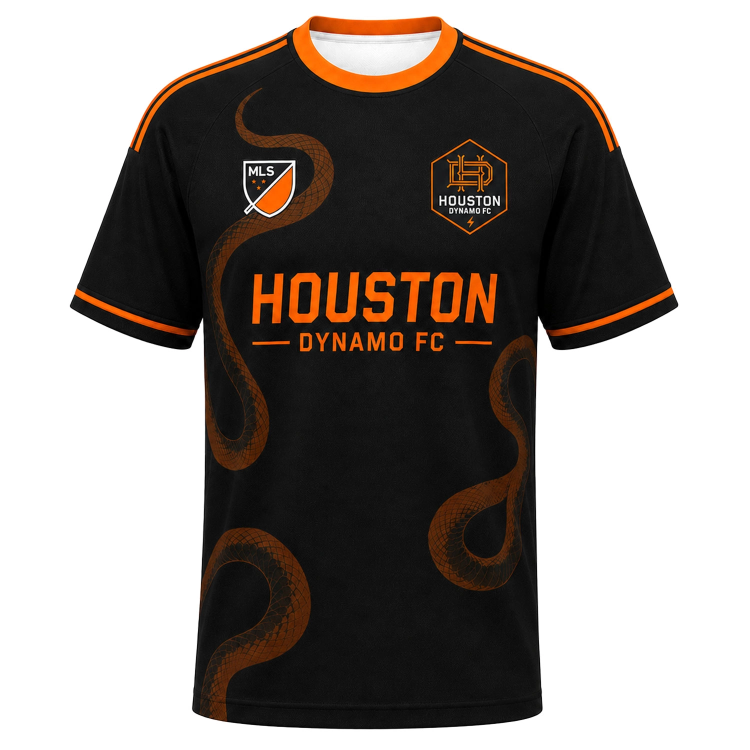 Houston Dynamo FC Custom Jersey Elite Snake Graphic