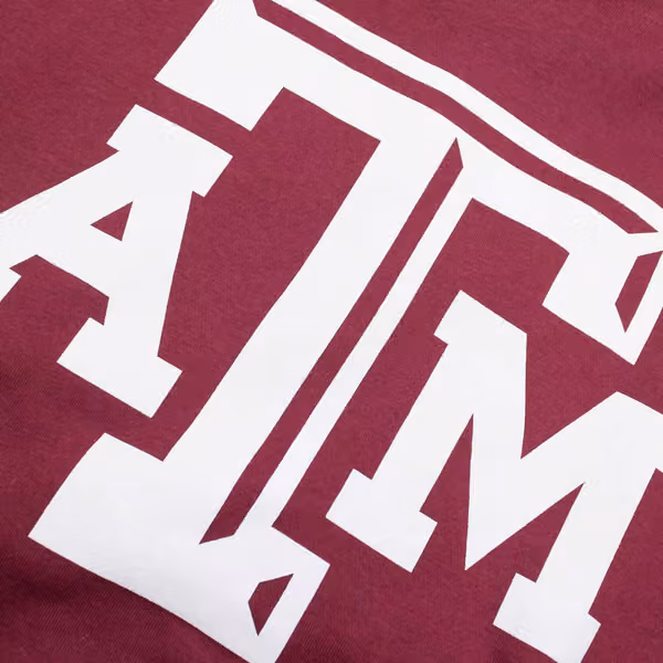 Texas A&M Aggies Primary Logo NCAA Hoodie Red view 3