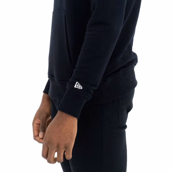 Brooklyn Nets Team Logo Hoodie NBA Sweatshirt Black view 3