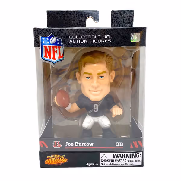 Joe Burrow Cincinnati Bengals Big Shot Ballers NFL Figure view 2