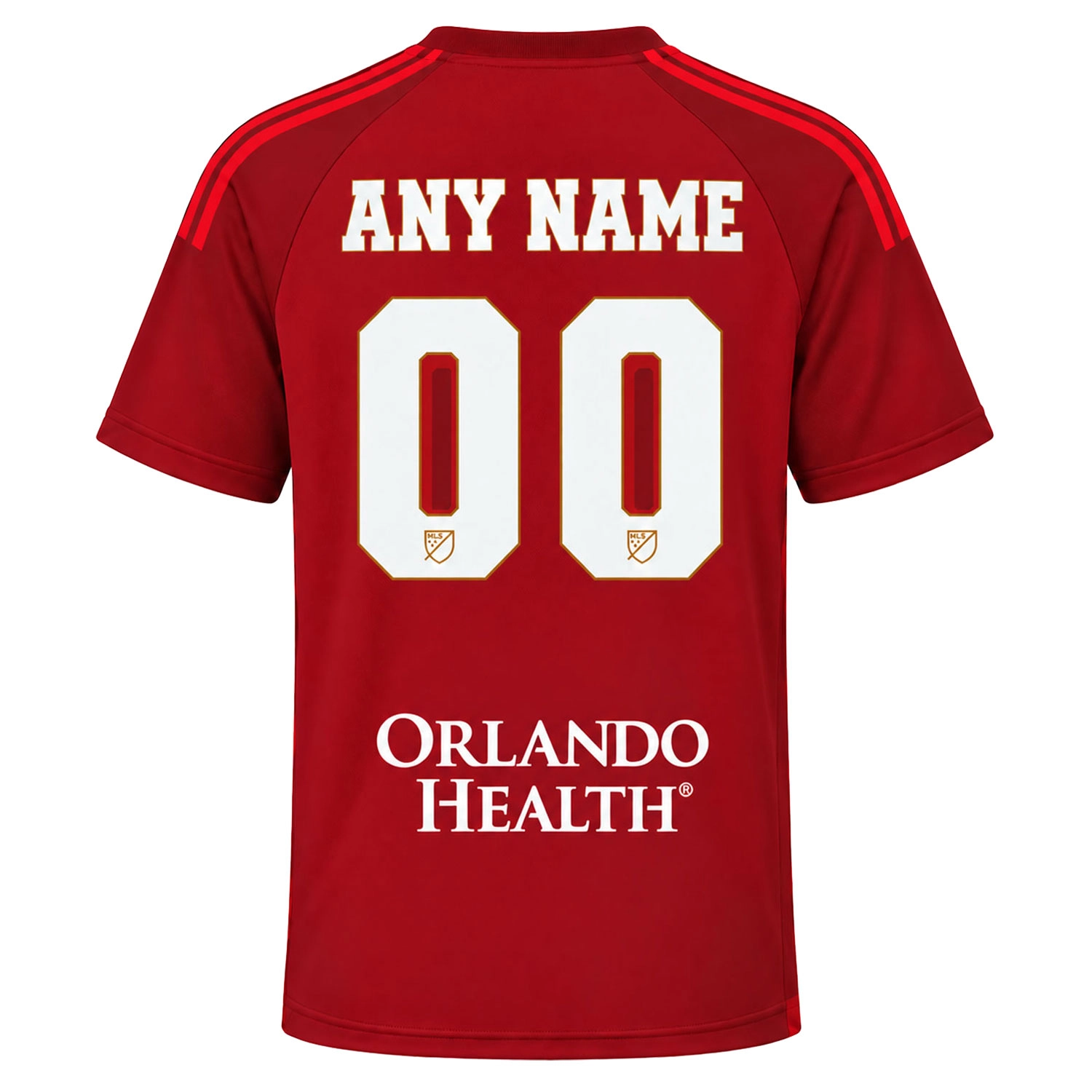 Orlando City Red Jersey Kids 2026 Bold Archive