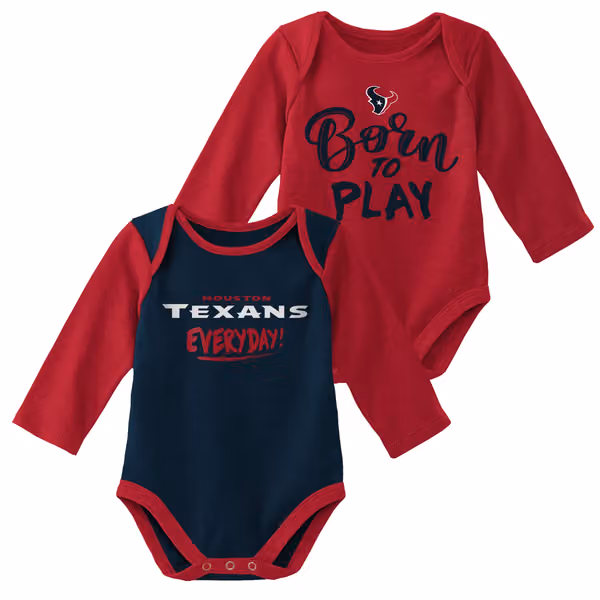 Houston Texans Born to Play NFL Baby Bodysuit Set (2-Piece) view 1