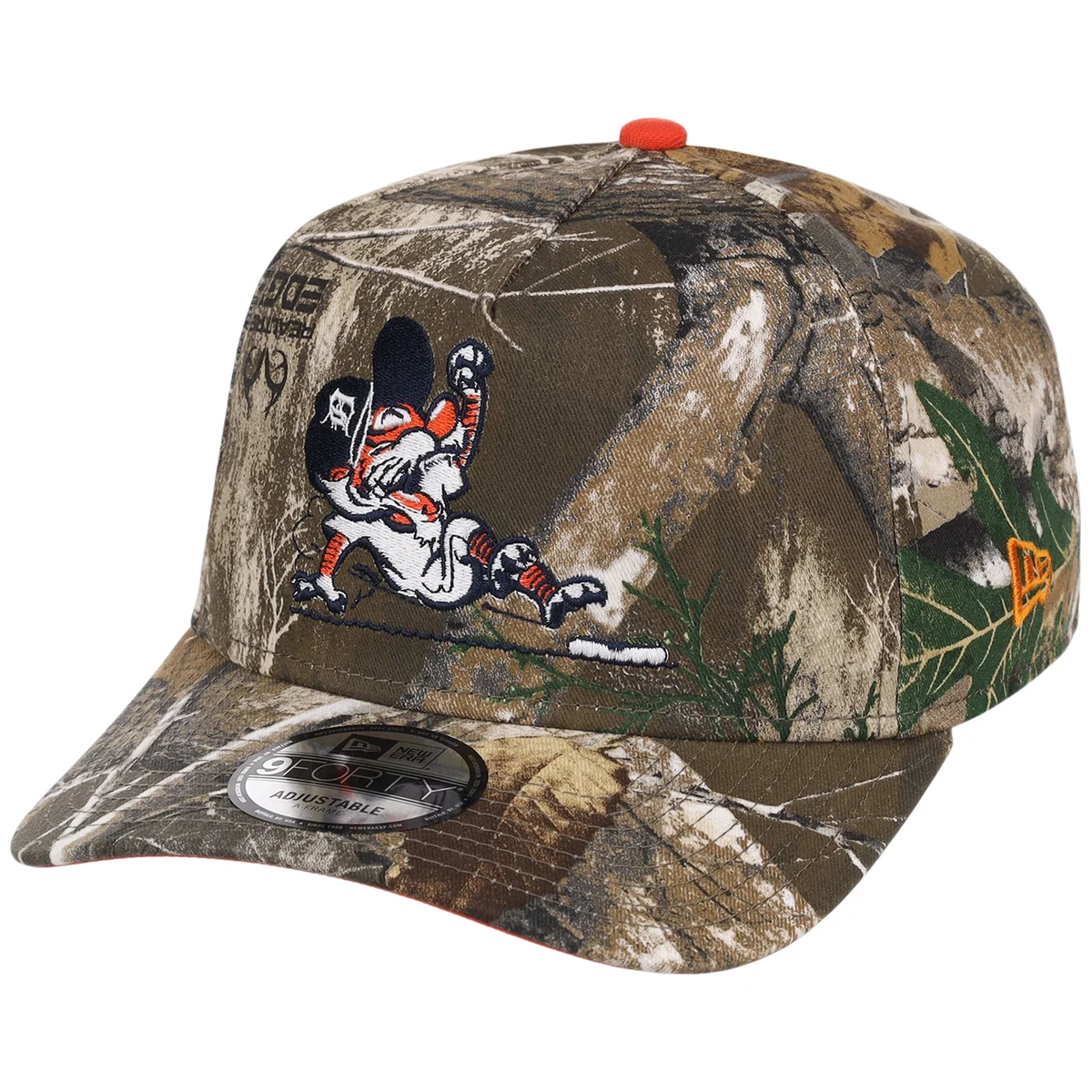 Detroit Tigers Friday Flux New Era 9FORTY (Realtree/Realtree) detail view