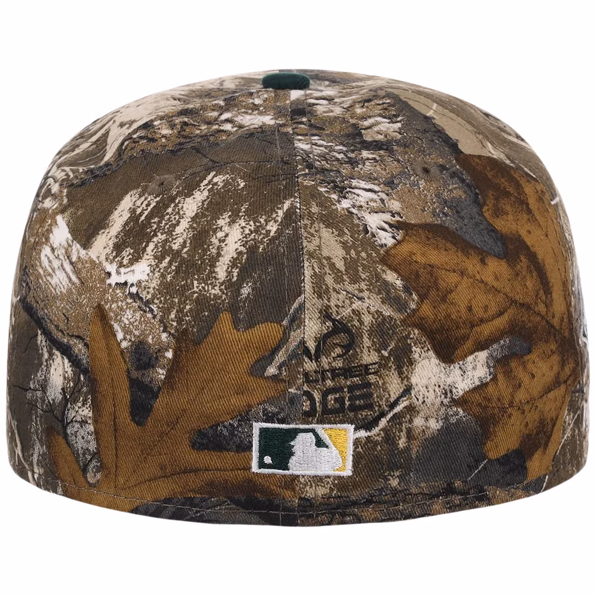 Oakland Athletics MLB Realtree OTC New Era 59FIFTY detail view