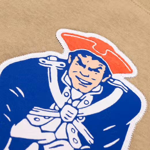 New England Patriots Swing Pass NFL Rewind Club Crew Beige view 3