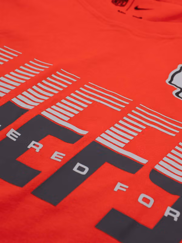 Kansas City Chiefs 2026 NFL Sideline Team Issue Dri-Fit T-Shirt Red view 4