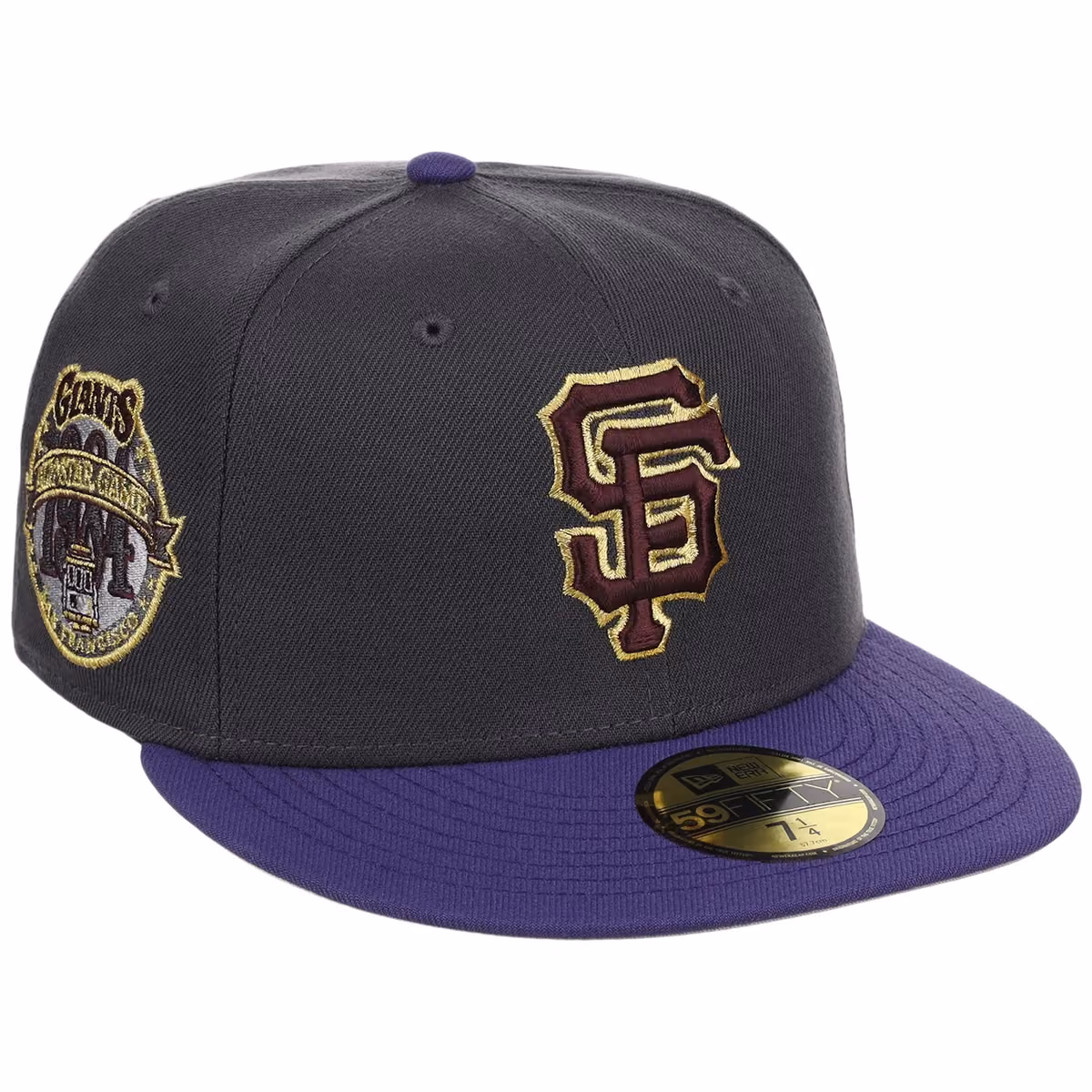 San Francisco Giants MLB Midnight Orchid New Era 59FIFTY front view