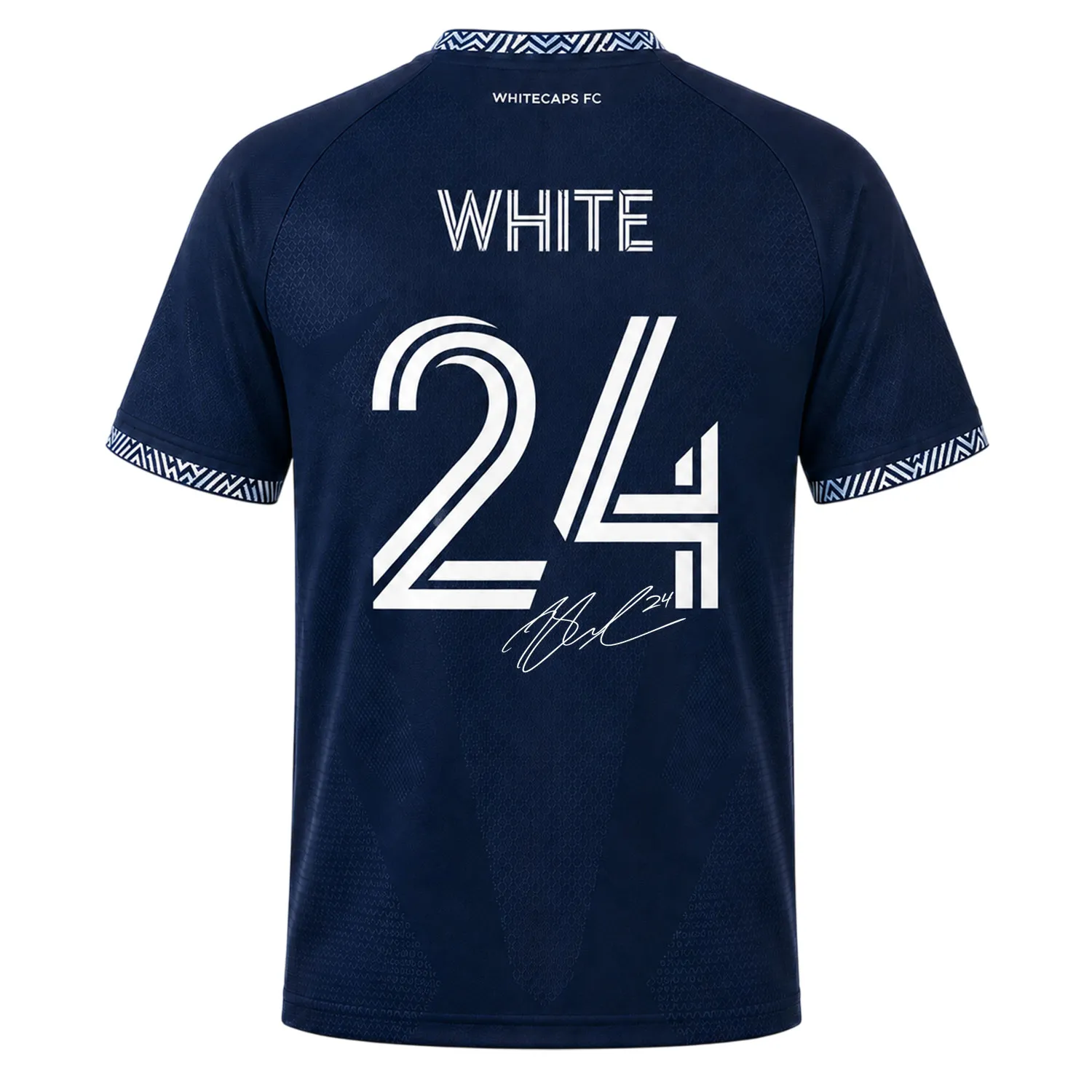 Whitecaps Brian White Blue Jersey Epic Soccer Wear