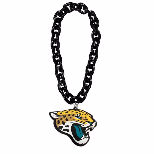 Jacksonville Jaguars Big Logo NFL Fan Chain view 1