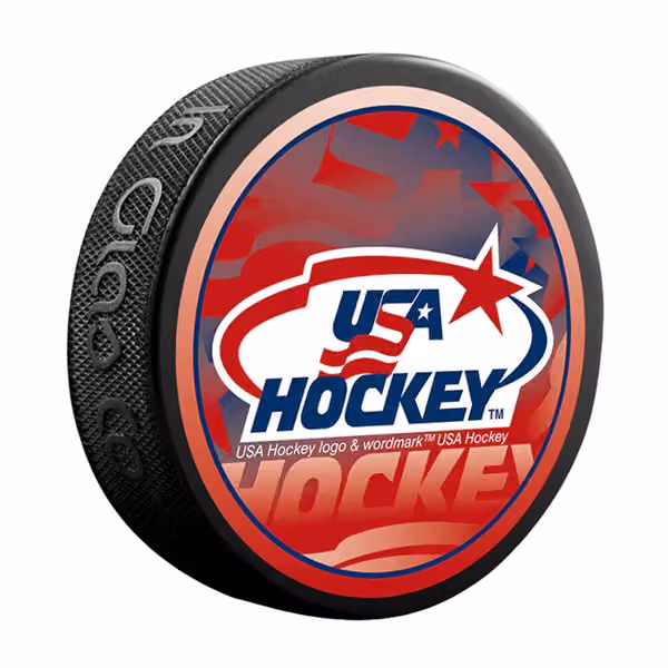 Team USA Hockey Souvenir Puck view 1