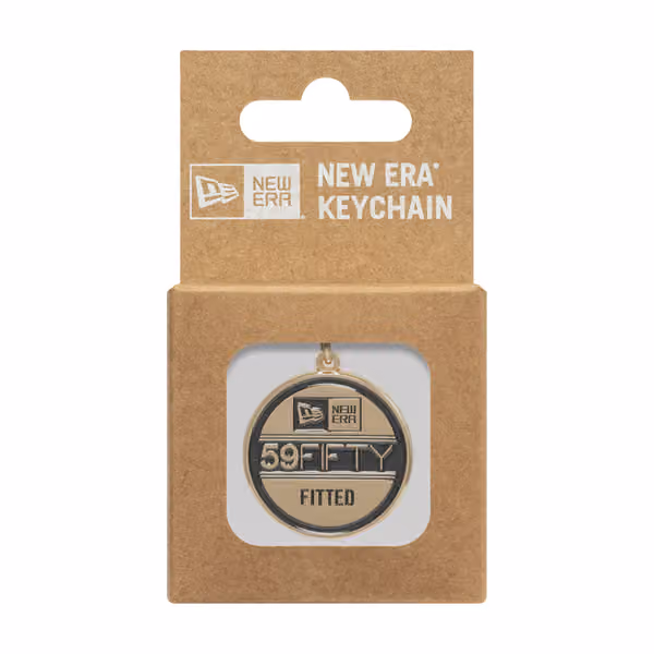 New Era 59FIFTY Sticker Cap Key Chain Gold view 2