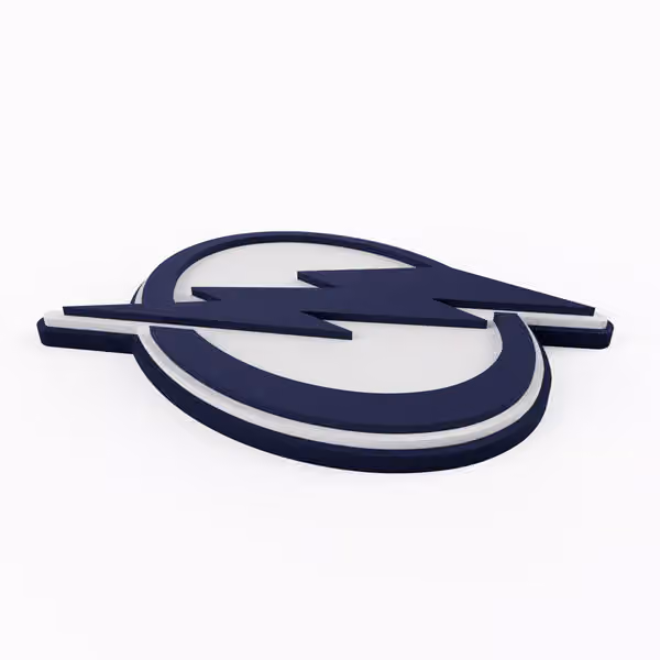 Tampa Bay Lightning Big Logo NHL Fan Chain view 2