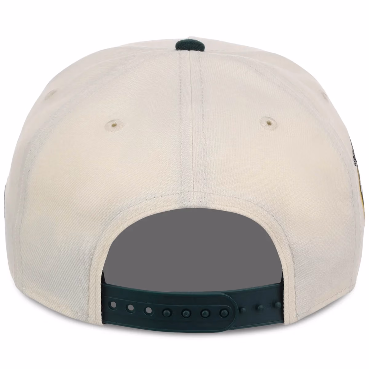 Oakland Athletics MLB Chrome OTC New Era 9FORTY A-Frame detail view