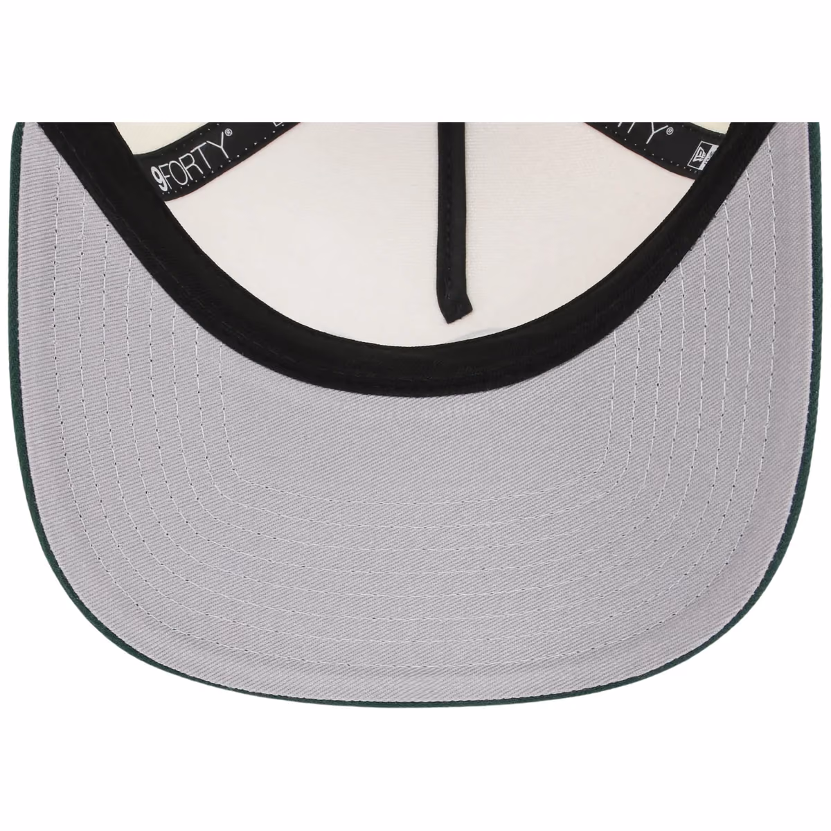 Oakland Athletics MLB Chrome OTC New Era 9FORTY A-Frame back view
