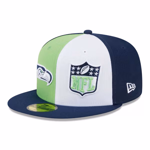 Seattle Seahawks On-Field 2023 NFL Sideline New Era 59FIFTY Fitted Cap product photo