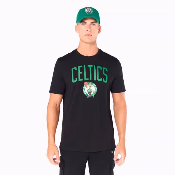 Boston Celtics Team Logo New Era NBA T-Shirt view 1