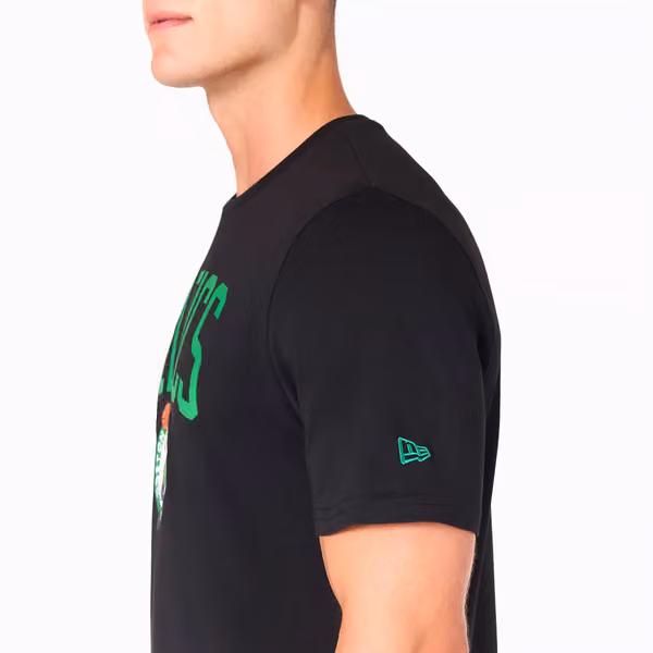 Boston Celtics Team Logo New Era NBA T-Shirt view 4
