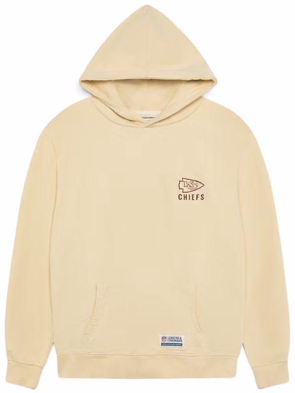 Kansas City Chiefs L&L '76 Classics NFL Hoodie Cream view 6