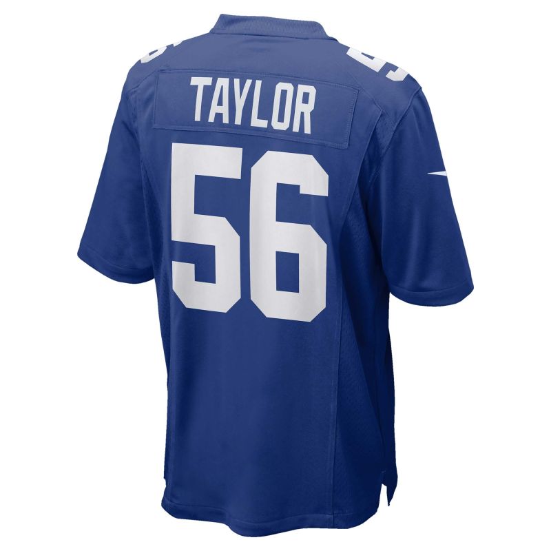 Lawrence Taylor #56 New York Giants Nike Game NFL Jersey Blue view 3