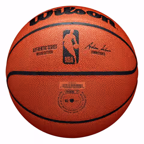 Wilson NBA Authentic Series Basketball Indoor/Outdoor (Size 7) view 2