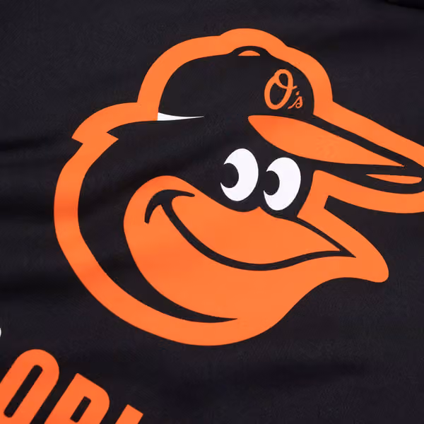 Baltimore Orioles 2025 MLB Authentic Performance Therma Hoodie Black view 3