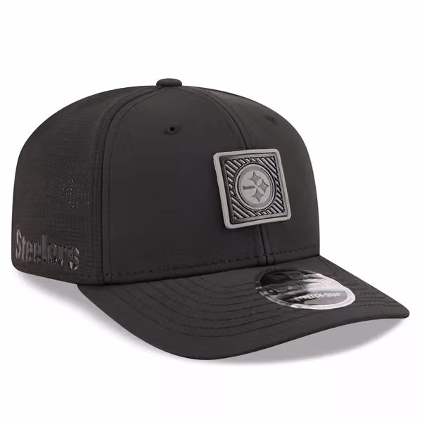 Pittsburgh Steelers Black 2026 NFL Training Camp 9SEVENTY Stretch-Snap Cap Black product photo
