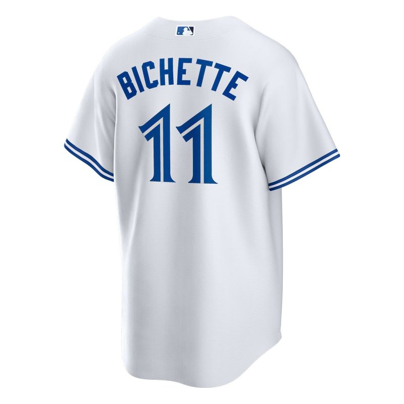 Bo Bichette #11 Toronto Blue Jays Nike MLB Jersey White view 3