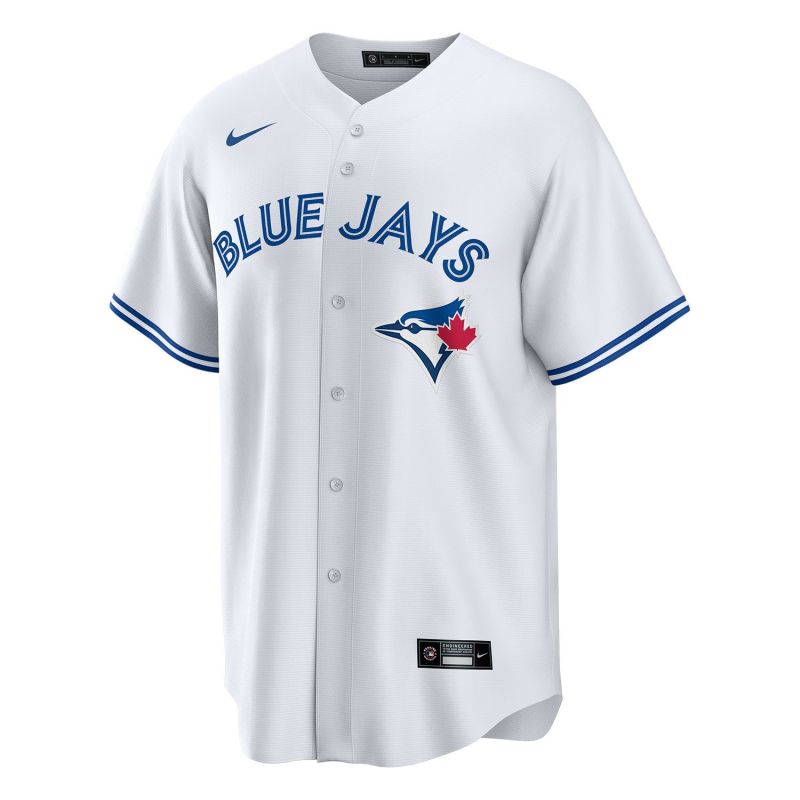Bo Bichette #11 Toronto Blue Jays Nike MLB Jersey White view 2