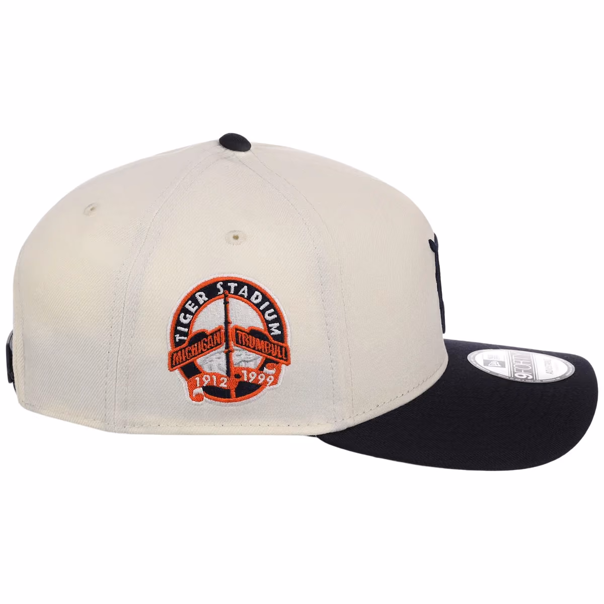 Detroit Tigers MLB Chrome OTC New Era 9FORTY A-Frame detail view