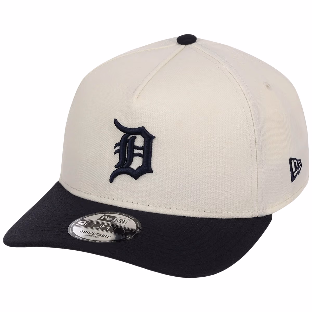 Detroit Tigers MLB Chrome OTC New Era 9FORTY A-Frame detail view
