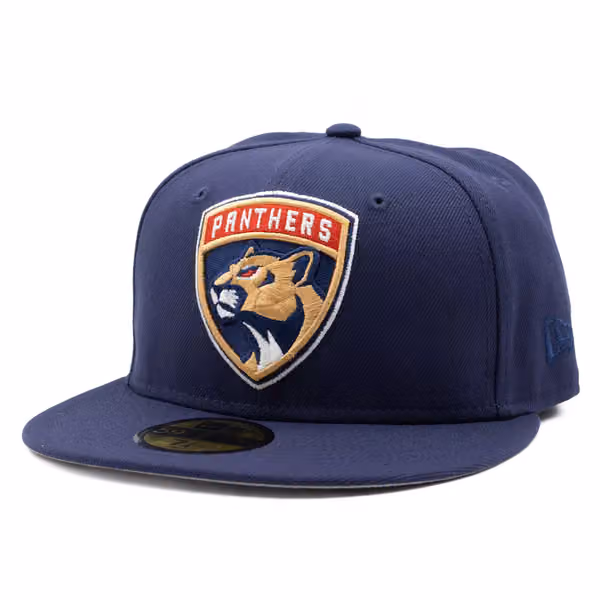 Florida Panthers New Era 59FIFTY Fitted NHL Cap Navy product photo