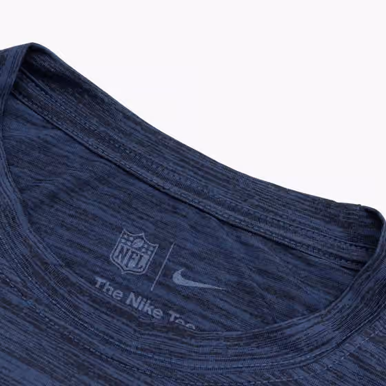 Seattle Seahawks 2025 NFL Sideline Nike Velocity Performance Long Sleeve T-Shirt Navy view 4