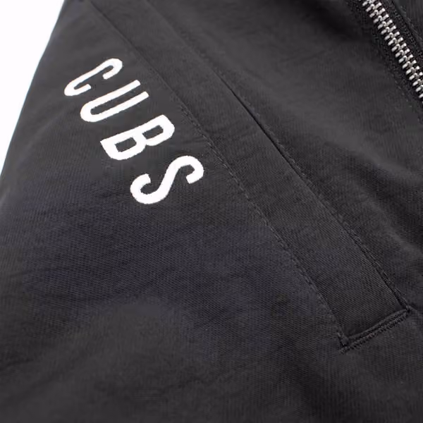 Chicago Cubs 2026 MLB Authentic Dugout Bomber Jacket Black view 6
