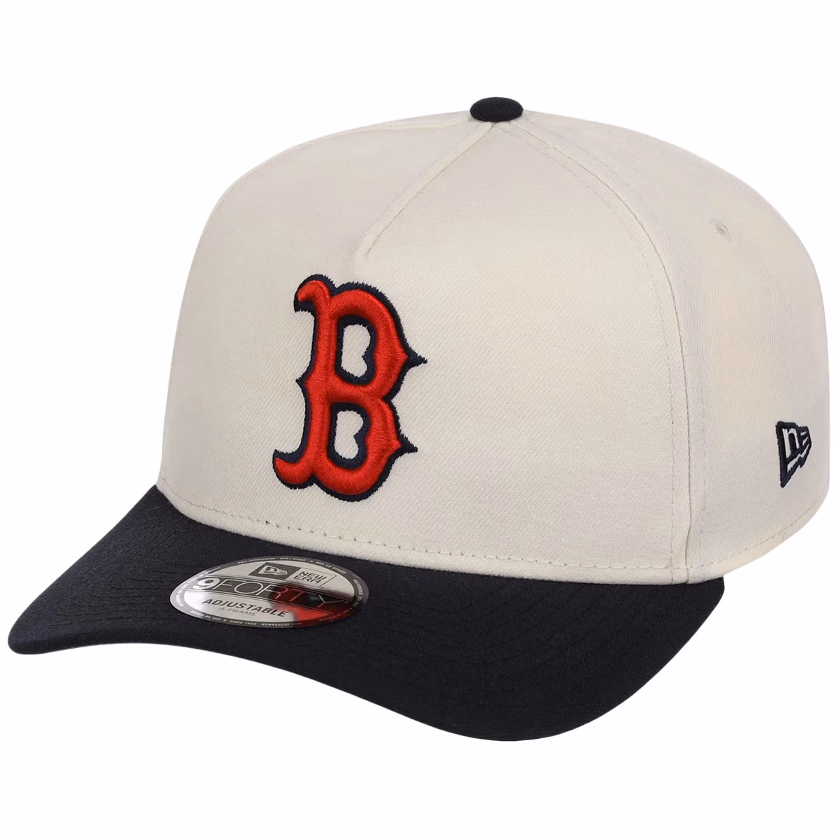 Boston Red Sox MLB Chrome OTC New Era 9FORTY A-Frame detail view