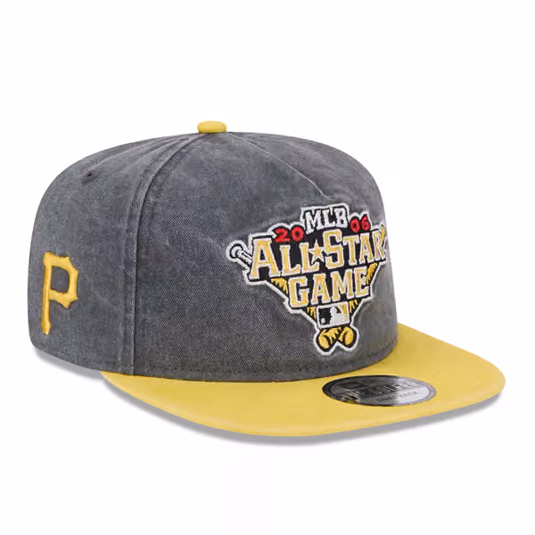 Pittsburgh Pirates 2006 All Star Game Pigment Dyed New Era Golfer Snapback MLB Cap product photo