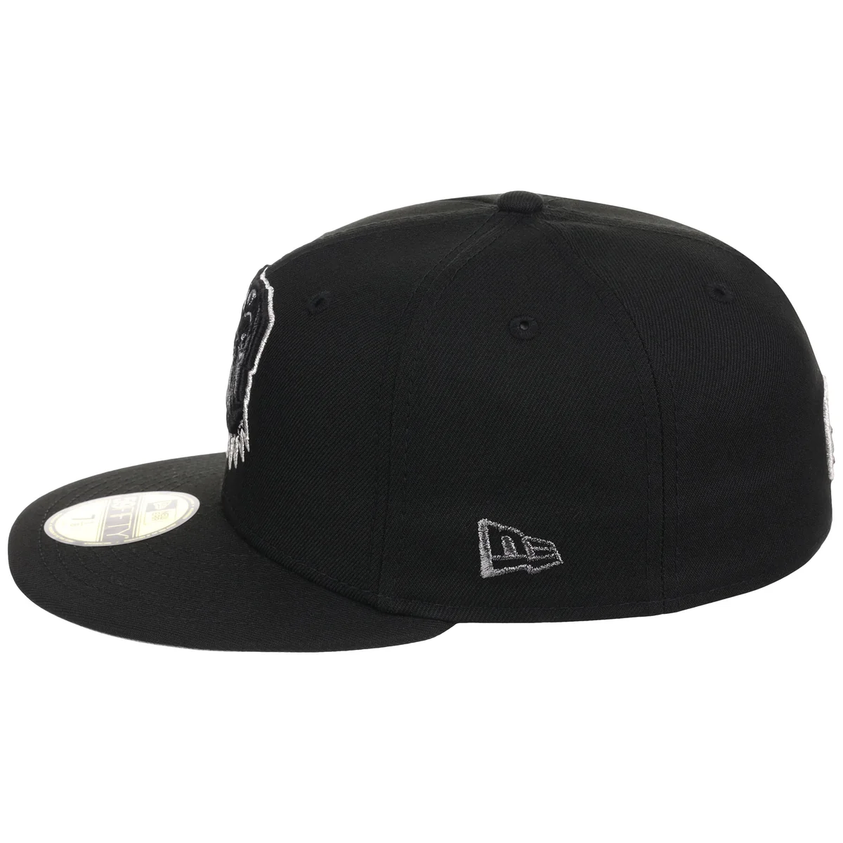 Cleveland Browns NFL Liquid Titanium New Era 59FIFTY detail view
